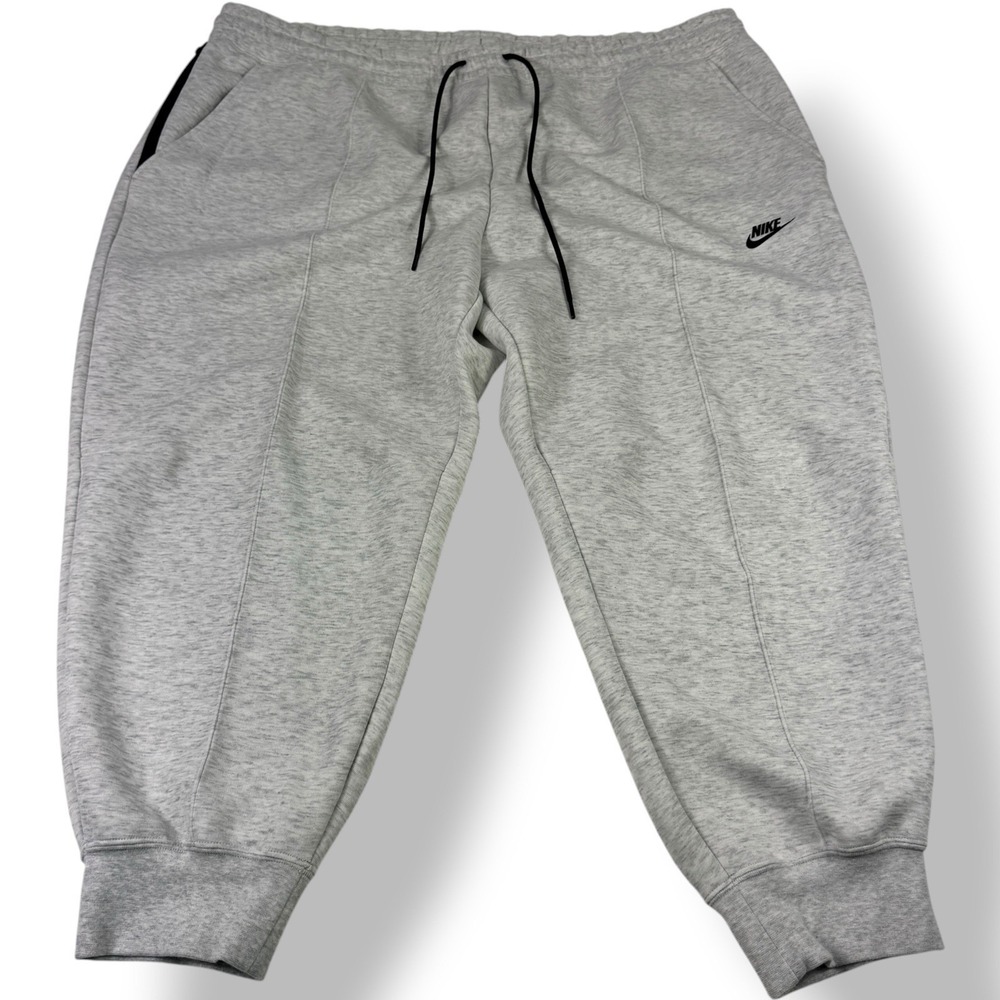 Nike Sportswear Tech Fleece Light Gray Jogger Sweatpants Women's 3X FB8332-013